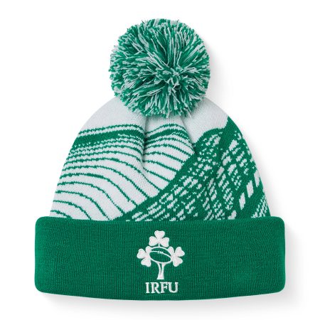 IRFU BOBBLE HAT BLANC DE BLANC/CADMIUM GREEN